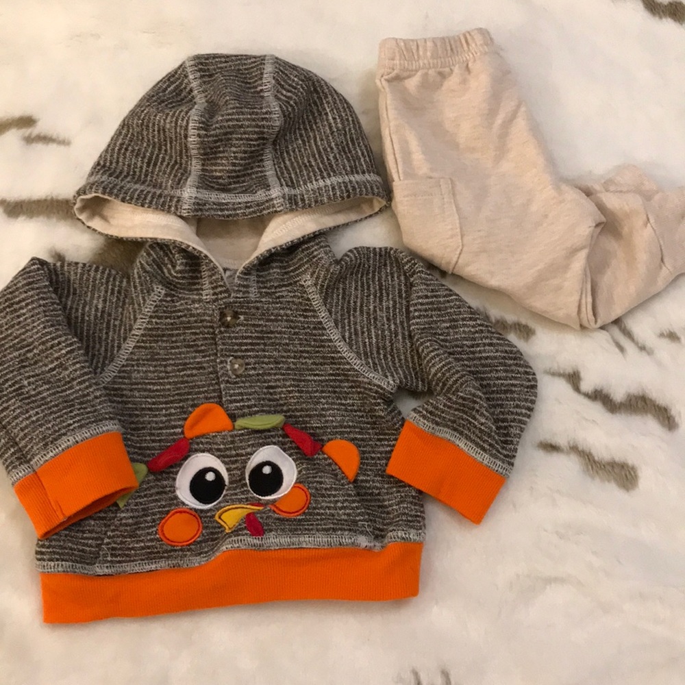 Baby Essentials Turkey Pants set